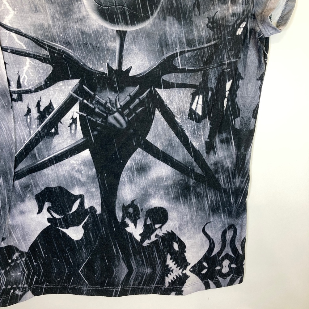 Disney Nightmare Before Christmas Jack Skellington Shirt Sz XXL 19 2 Sided - Picture 6 of 12